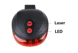 Sinaleira para Bicicleta Led/Laser - Image 4