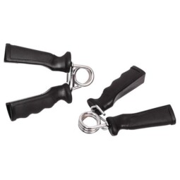 Hand Grip Rigido Aço Cromado Cor Preta 0044 Polimet - Image 2