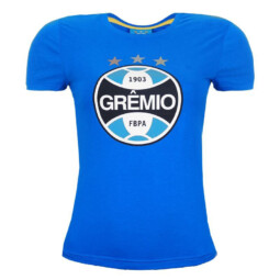 Camiseta Grêmio Escudo Feminina Azul - Image 2