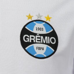Camisa Polo Grêmio Masculino Branco - Image 4