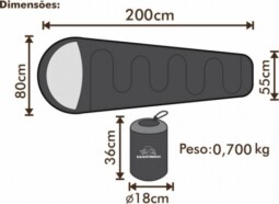 Saco de Dormir Tático Ultralight - Image 3