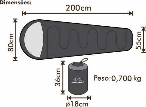 Saco de Dormir Tático Ultralight - Image 3